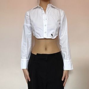 svndz white button down